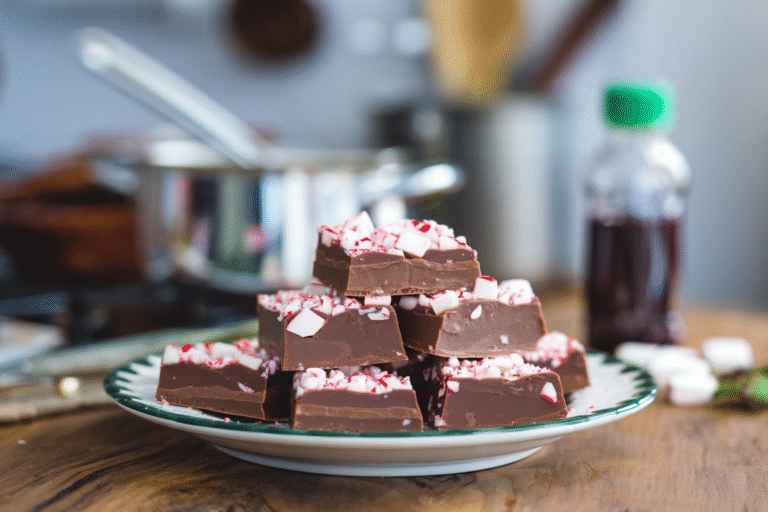 Peppermint Bark Fudge That Breaks the Internet: 10 Minutes, 5 Ingredients, All the Holiday Glory