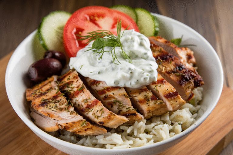 Greek Chicken Gyro Bowls: The 20-Minute Power Lunch That Tastes Like a Vacation