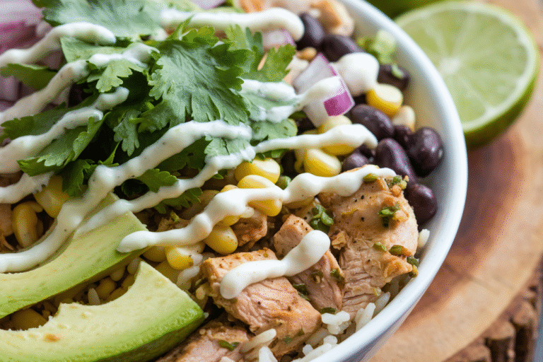 Cilantro Lime Chicken Burrito Bowls That Taste Like a Cheat Code for Weeknight Wins