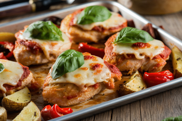 Sheet-Pan Chicken Parmesan That Breaks the Rules (And Your Dinner Rut) In 30 Minutes