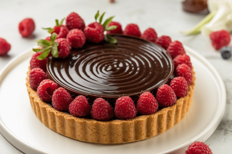 Chocolate Ganache Tart: The 5-Ingredient Dessert That Looks Billionaire-Level but Takes Rookie Effort