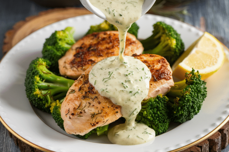 Chicken and Broccoli with Dill Sauce That Slaps: Bright, Creamy, and Weeknight-Fast
