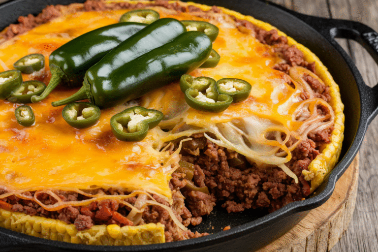 Easy Tamale Pie with Peppers: The Weeknight Hero That Tastes Like a Fiesta