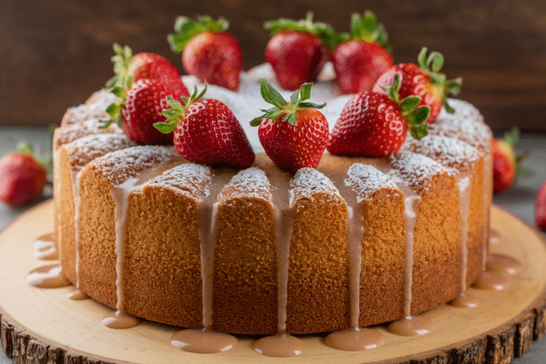 Strawberry Crunch Pound Cake: The Viral Bakery-Style Showstopper You’ll Make on Repeat