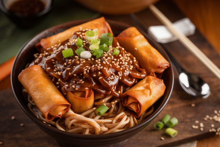 Egg Roll Noodle Bowl: All the Crunchy, Saucy Drama of Takeout—No Deep Fryer, No Regrets