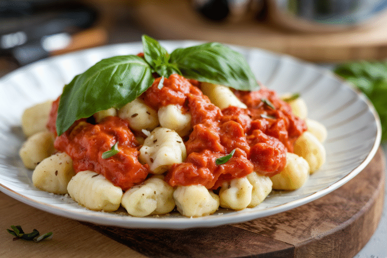 Low Carb Gnocchi Tomato Basil That Tastes Like a Cheat Meal (But Isn’t)