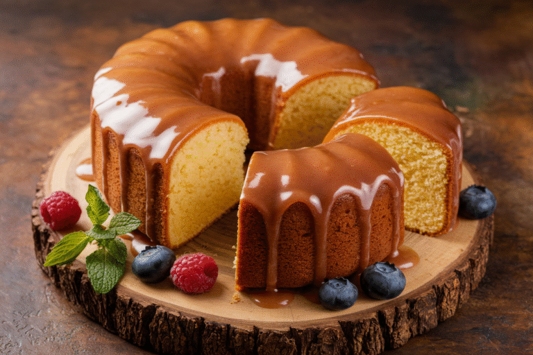 This Sour Cream Pound Cake Is the buttery flex your dessert table didn’t know it needed