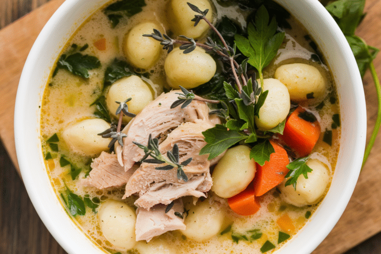 Chicken Gnocchi Soup That Tastes Like a Hug: Creamy, Cozy, 30-Minute Comfort