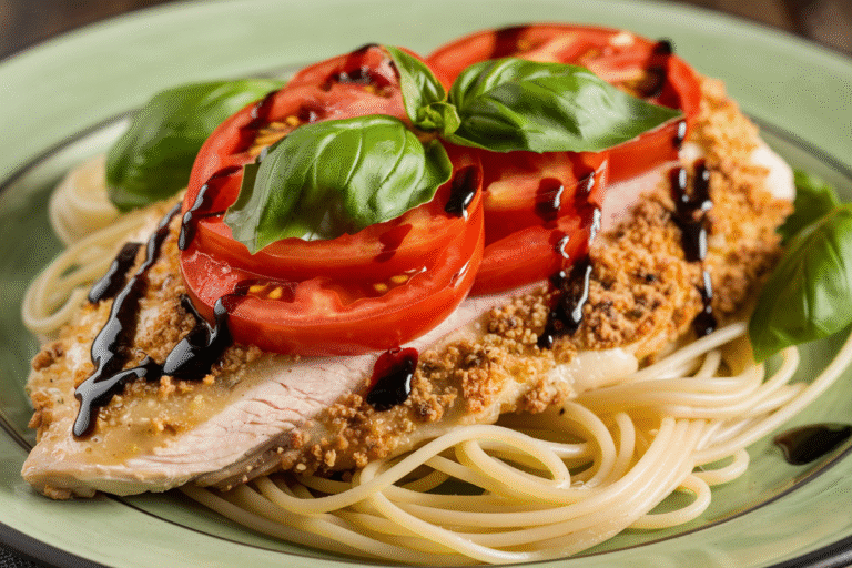 Caprese Chicken That Slaps: Juicy Skillet Magic with Melty Mozz, Basil, and Balsamic