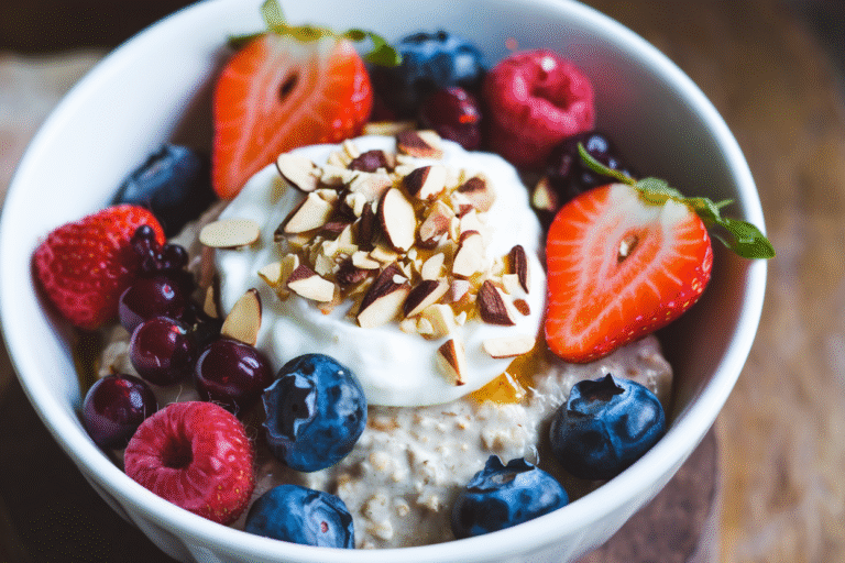 Overnight Oats With Fresh Fruit: The 2-Minute Breakfast Hack That Actually Tastes Like Dessert