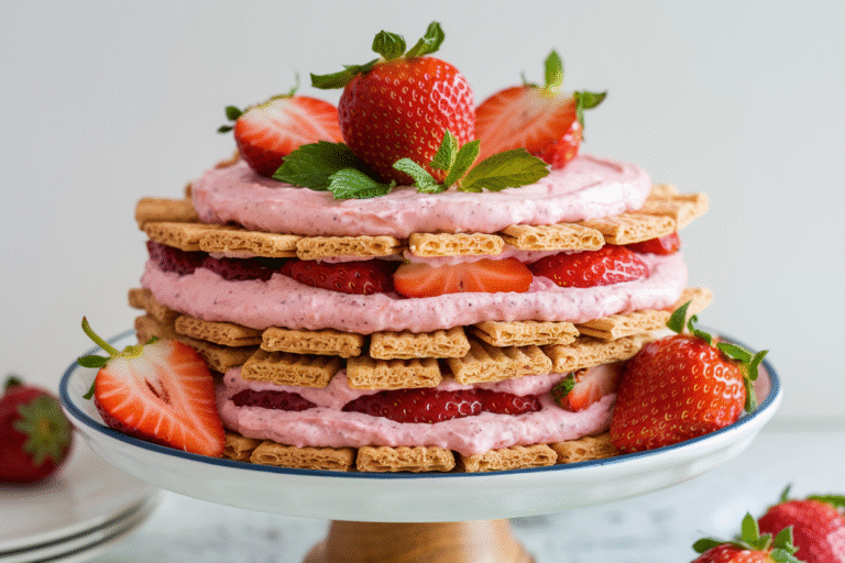 No-Bake Strawberry Icebox Cake: The 15-Minute Dessert That Tastes Like You Spent All Day