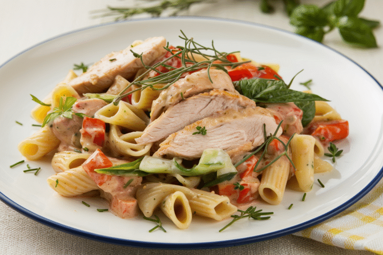 Chicken Pasta Primavera Recipe That Turns Weeknights Into Applause-Worthy Dinners