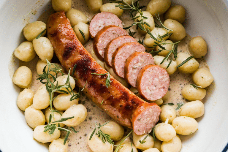 Creamy One-Pot Sausage Gnocchi That Breaks the “Dinner in 20” Speed Limit