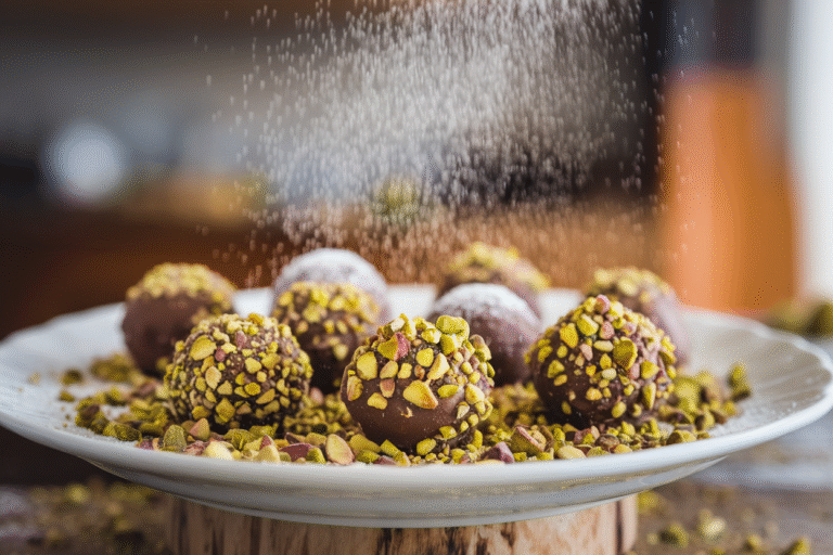Pistachio Ganache Truffles: The Luxe, Bite-Size Treat That Makes You Look Like a Dessert Pro