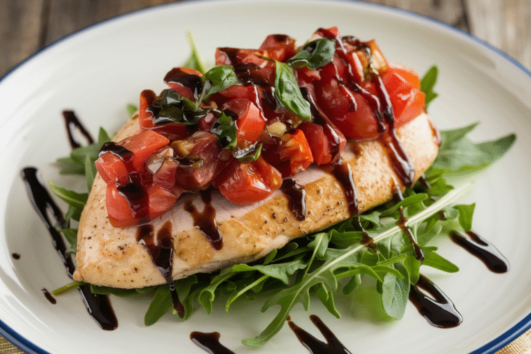 Easy Bruschetta Chicken Recipe That Makes You Feel Like a Weeknight Hero (Without Breaking a Sweat)