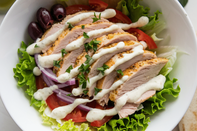 Low-Carb Turkey Gyro Bowl: The 15-Minute Power Lunch That Tastes Like a Cheat Meal