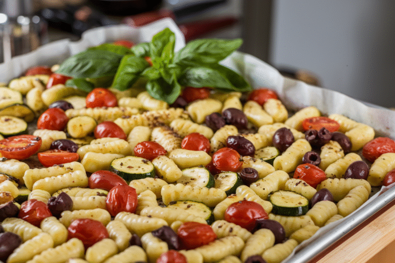 Sheet Pan Gnocchi That Practically Makes Itself: Crispy, Saucy, Weeknight Hero