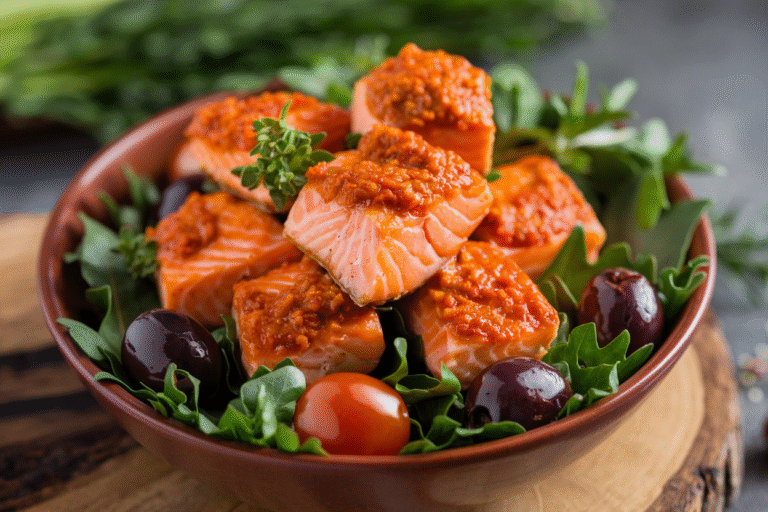 Harissa Salmon Bites Bowls That Are a Game Changer: Spicy, Crispy, 20-Minute Dinner You’ll Actually Crave