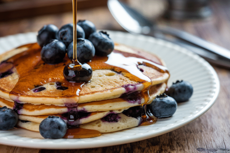 “Baked Blueberry Pancake” That Breaks Breakfast: One Pan, Zero Flips, All Glory