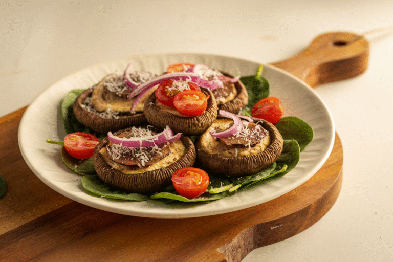 Brunch-Style Portobello Mushrooms That Could Replace Your Eggs Benedict (And Yes, They Slap)