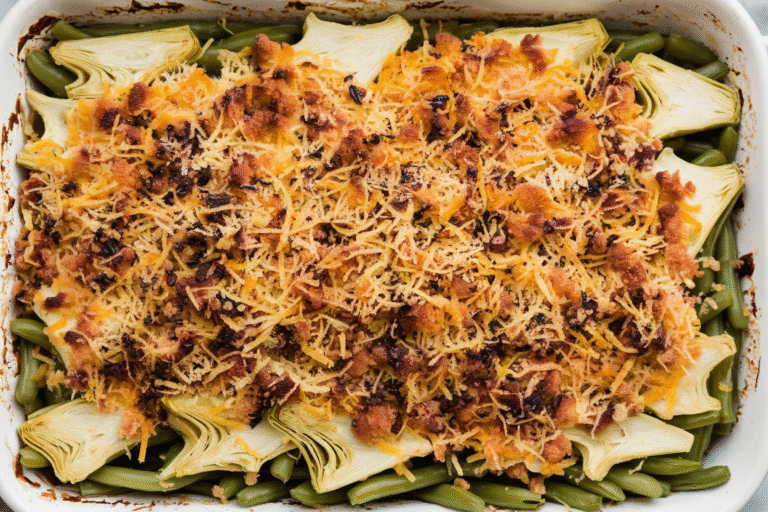 Green Bean Artichoke Casserole That Stole Thanksgiving (And Tuesday Night): Crispy, Creamy, Unreasonably Good
