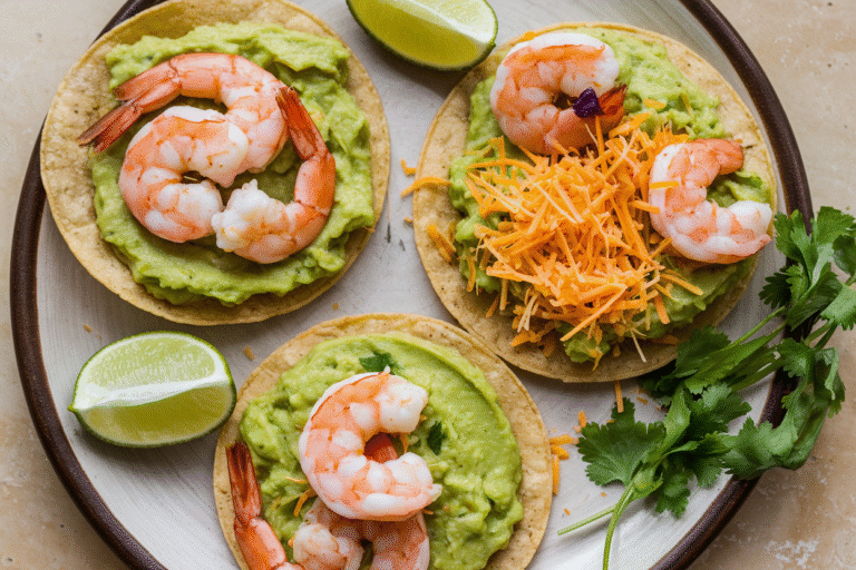 Shrimp Guacamole Tostadas: The 15-Minute Crunch Bomb Your Taste Buds Will Brag About