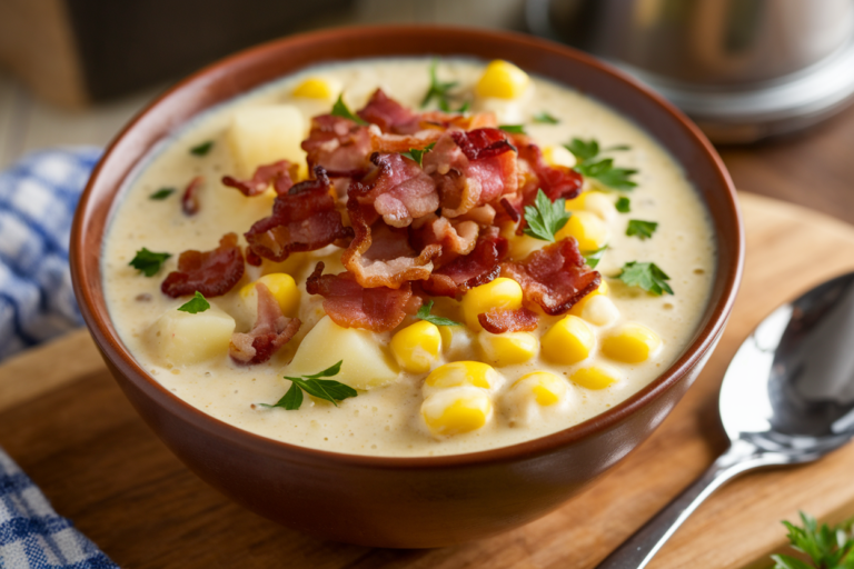 The Best Creamy Corn Potato Chowder (Easy & Cozy)
