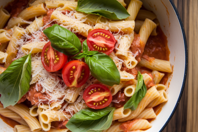Unlock Flavor Fast: How One-Pot Creamy Tomato Basil Pasta Will Change Your Dinner Game Forever