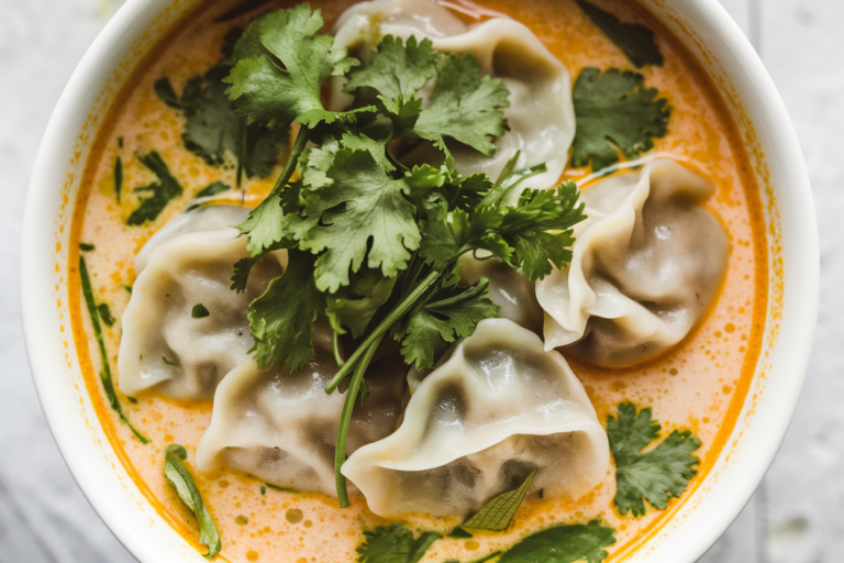 Unlock the Ultimate Comfort Bowl: Thai Coconut Curry Dumpling Soup That’ll Blow Your Mind!