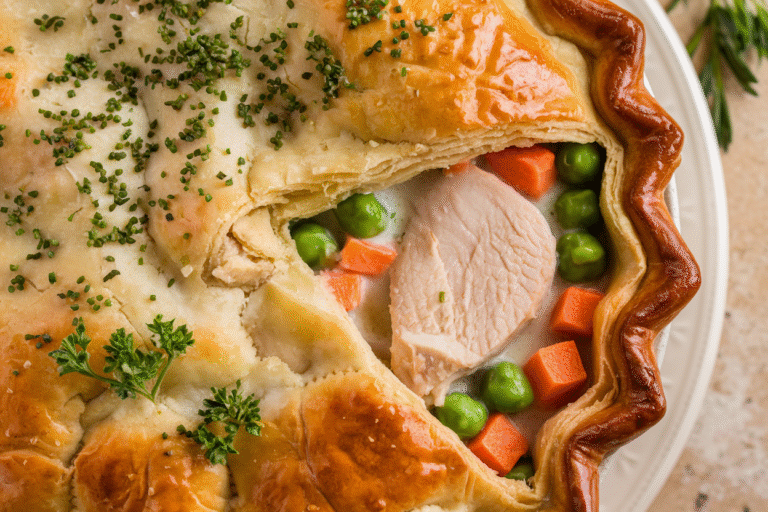 Cozy Chicken Pot Pie with Flaky Crust: The Ultimate Comfort Food Hack You Need Tonight