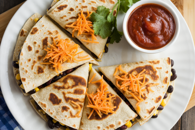 The Best Black Bean and Corn Quesadillas (Quick & Healthy)
