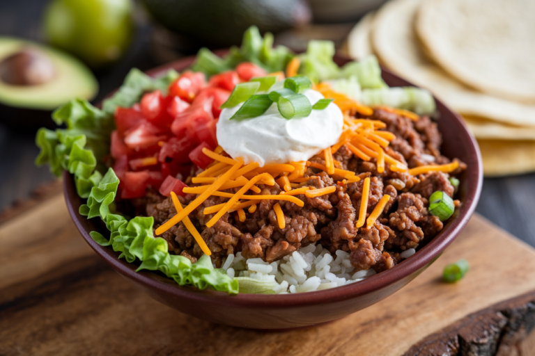 Why Taco Rice Bowls Are the Ultimate Flavor Bomb You Didn’t Know You Needed