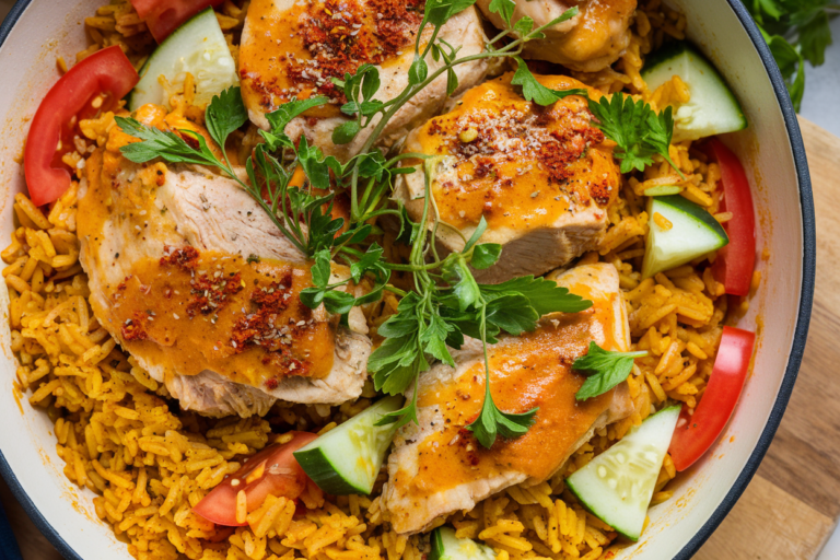 Unlock the Secret to Flavor Bombs: One Pot Chicken Shawarma Rice That’ll Blow Your Mind!