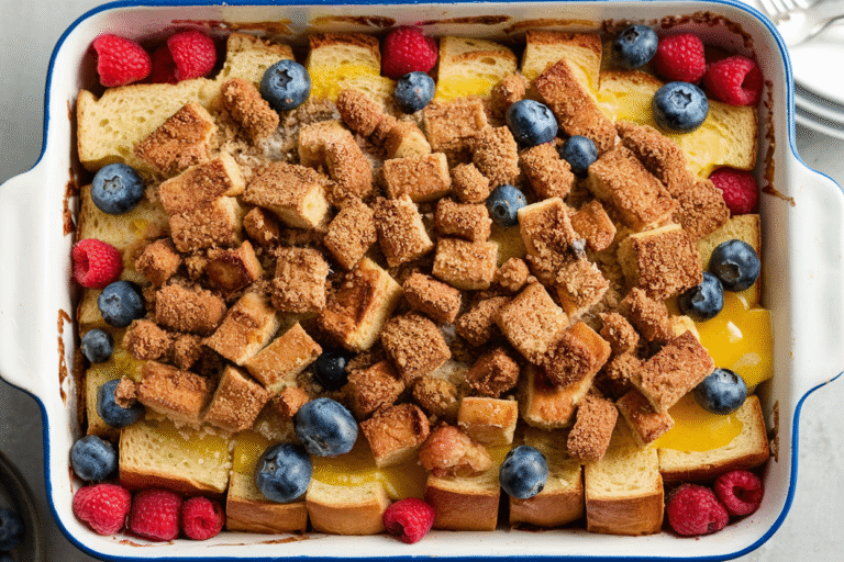Wake Up to Heaven: The Ultimate Baked French Toast Casserole That’ll Blow Your Breakfast Mind