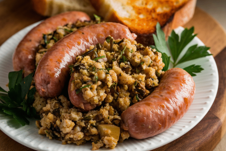 Sausage Stuffing That’ll Blow Your Taste Buds Off—No More Dry Turkey Drama!