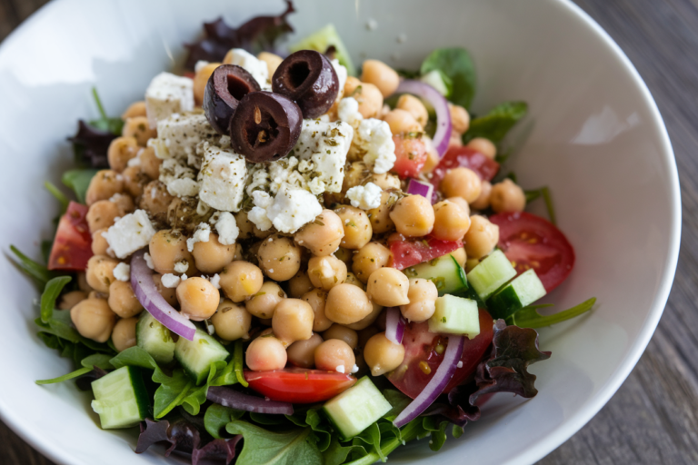 Greek Chickpea Salad Bowls: The Ultimate Flavor Bomb That’ll Change Your Lunch Game Forever