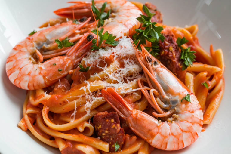 Creamy Chorizo and Prawn Pasta: Comfort Food at Its Best