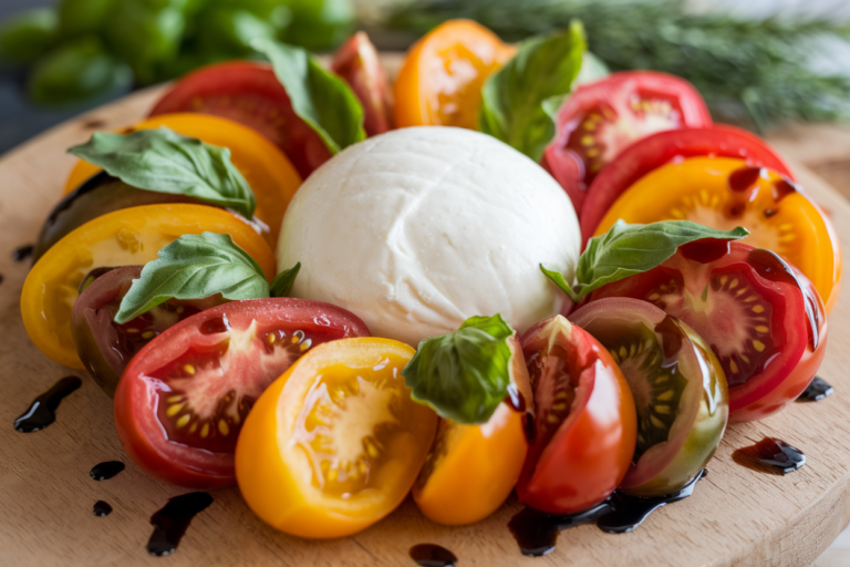 Heirloom Tomato and Burrata Salad: The Ultimate Summer Bowl You Didn’t Know You Needed