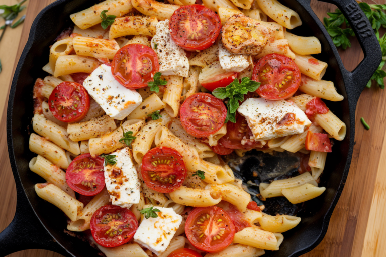 Unlock the Magic of “Baked Feta” Pasta with Tomatoes: The Viral Recipe You Didn’t Know You Needed