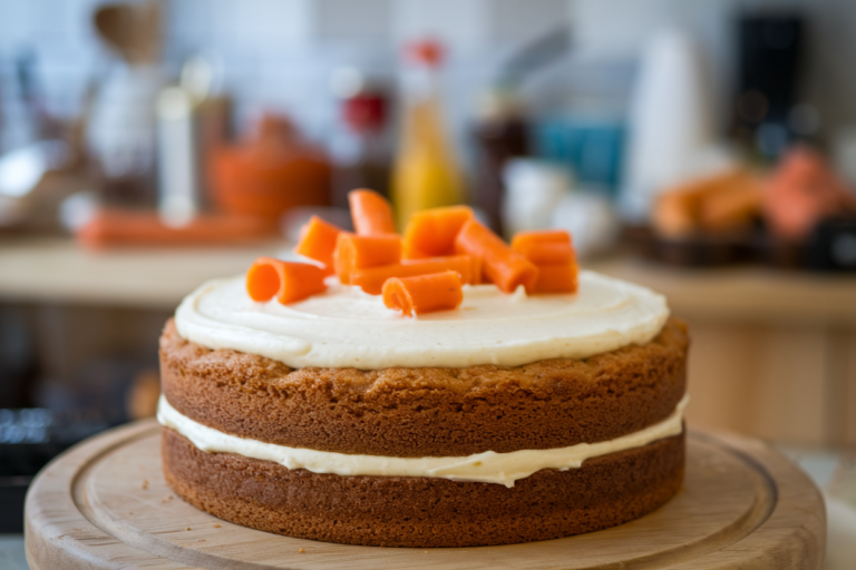 Moist & Fluffy Carrot Cake with The Best Cream Cheese Frosting