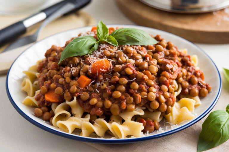 Why You’ll Crave This Insanely Delicious Lentil Bolognese with Pasta (And It’s Surprisingly Easy!)