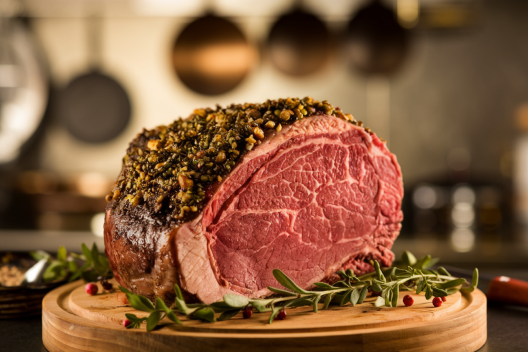 Unlock the Juiciest Prime Rib Ever with This Garlic and Herb Crust Magic!