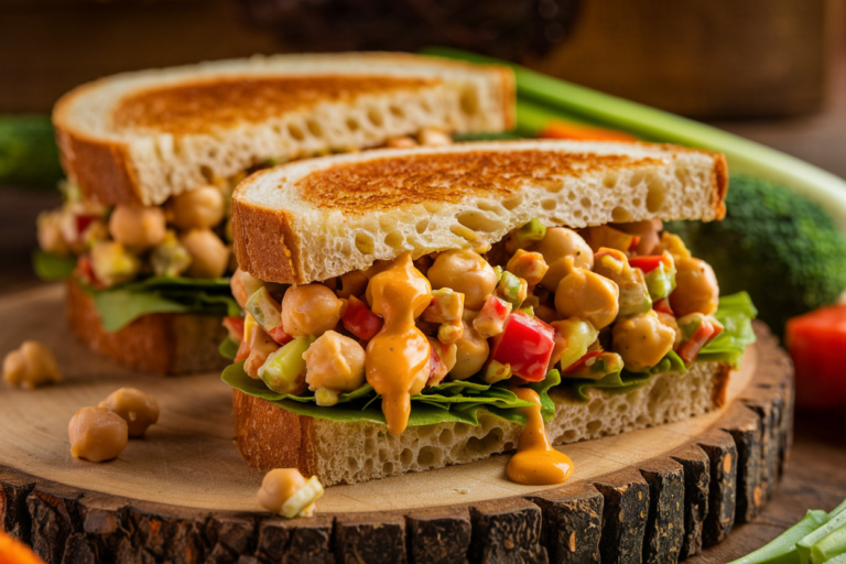 Curried Chickpea Salad Sandwiches That Will Blow Your Lunch Game Sky High