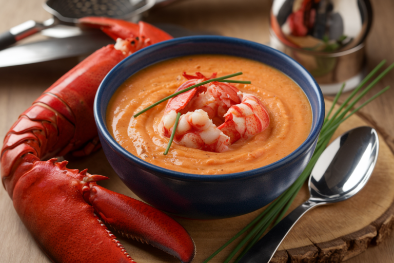 The Creamiest Gluten-Free Lobster Bisque