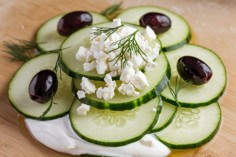Cucumber and Yogurt Salad (Marinated in a Tangy Dressing)