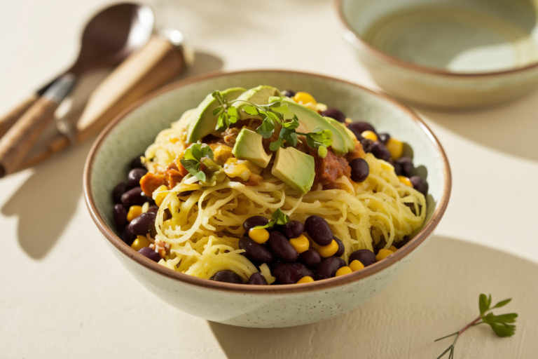 How to Make Spaghetti Squash Burrito Bowls (Step-by-Step)