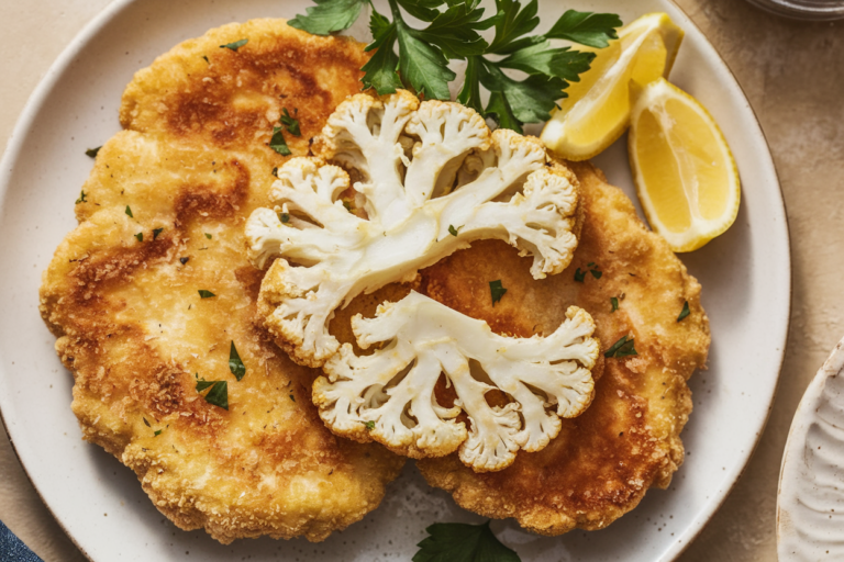 Cauliflower Schnitzel That Will Make You Forget About Meat Forever