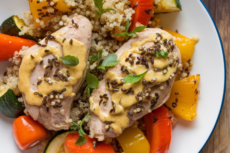Unlock Explosive Flavor: How Lemon Tahini Chicken and Grains Will Change Your Dinner Game Forever