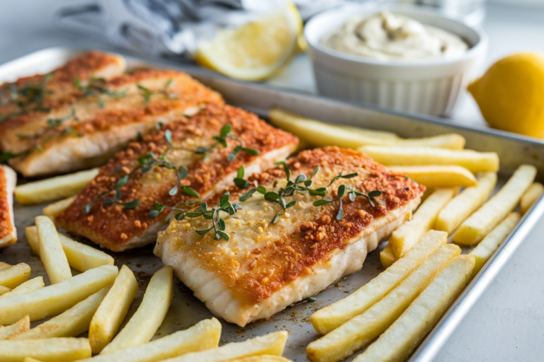 Easy Sheet Pan Fish and Chips: A No-Fuss Weeknight Dinner