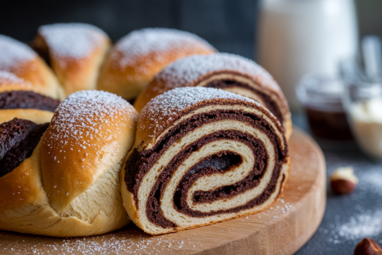 Unlock Your Inner Baker with These Irresistible Chocolate-Hazelnut Babka Buns!